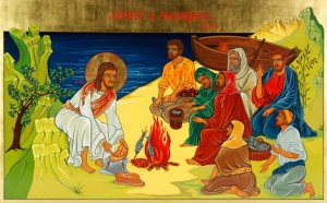 Gesù appare ai discepoli presso il lago di TIberiade - "Venite a mangiare" (Gv 21,12) 