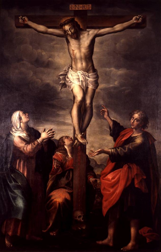 Pier Antonio Bernabei_Roma 1567 – 1630_Il Crocifisso, la Vergine e i santi, Pinacoteca Stuard, Parma