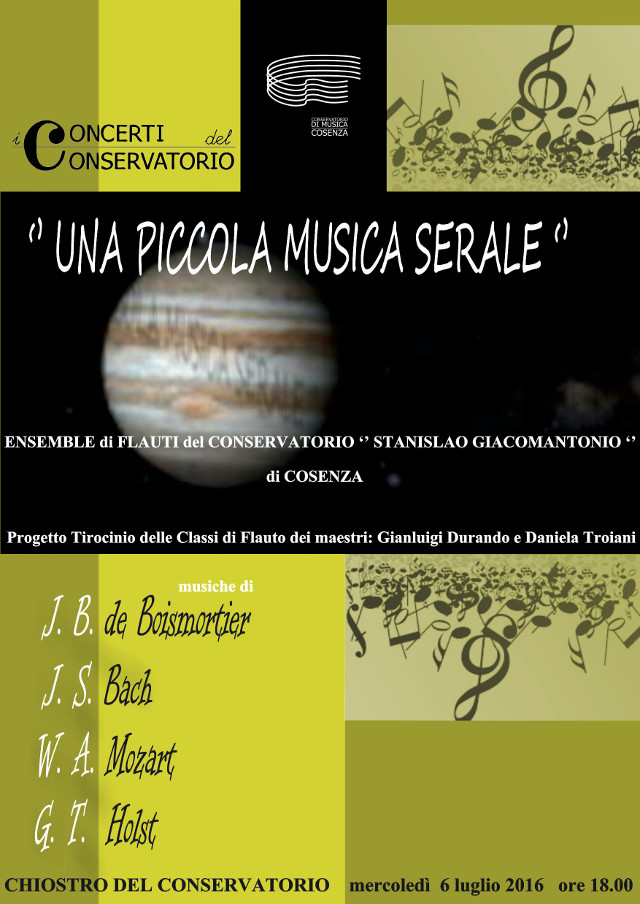 LOCANDINA  _ concerto flauti_UNA PICCOLA MUSICA SERALE
